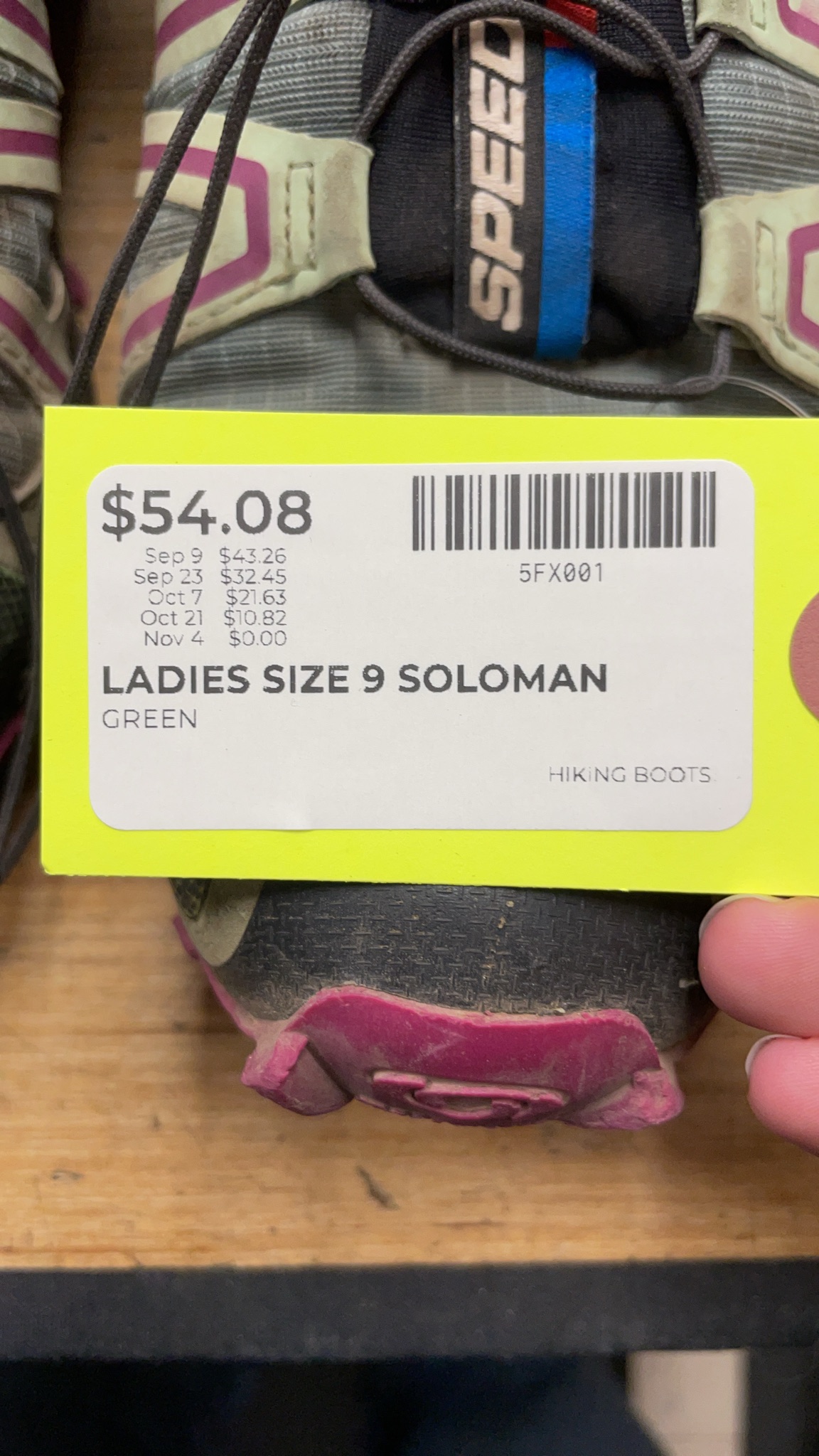 Salomon Speedcross 3 Women's Trail Running Shoes - Size 9