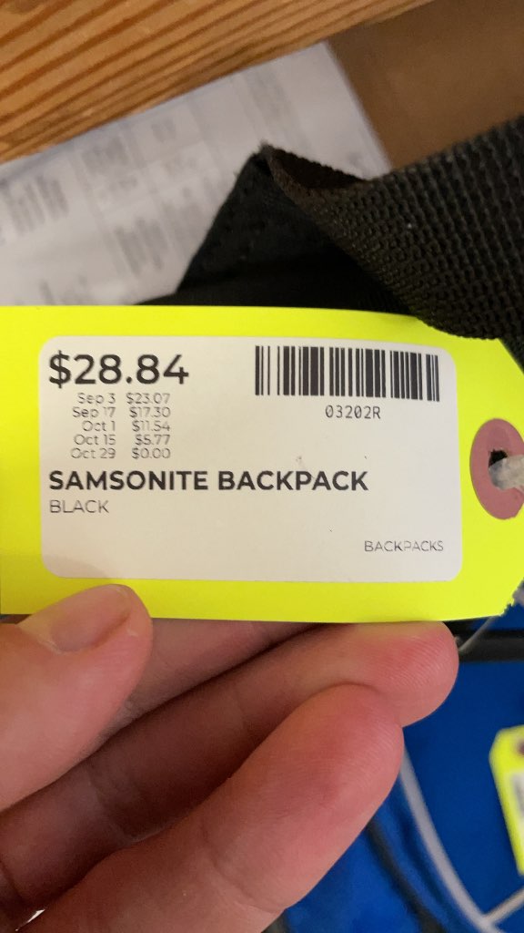 Samsonite Backpack - Black