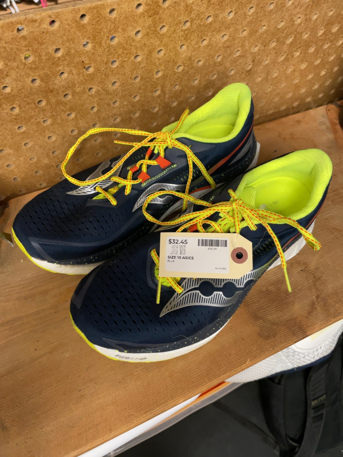 Saucony Endorphin Shift Size 10 Blue Running Shoes
