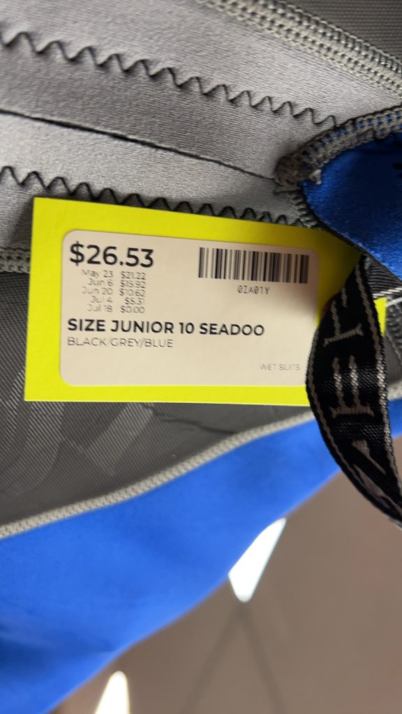 Sea-Doo Junior 10 4-Way Flex Shorty Wetsuit