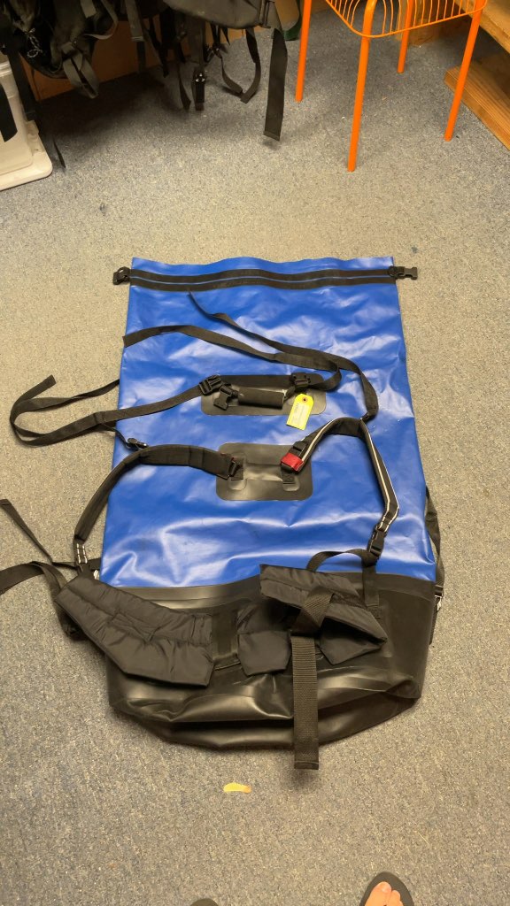 SealLine Pro Pack 115 Dry Bag Backpack - Blue/Black