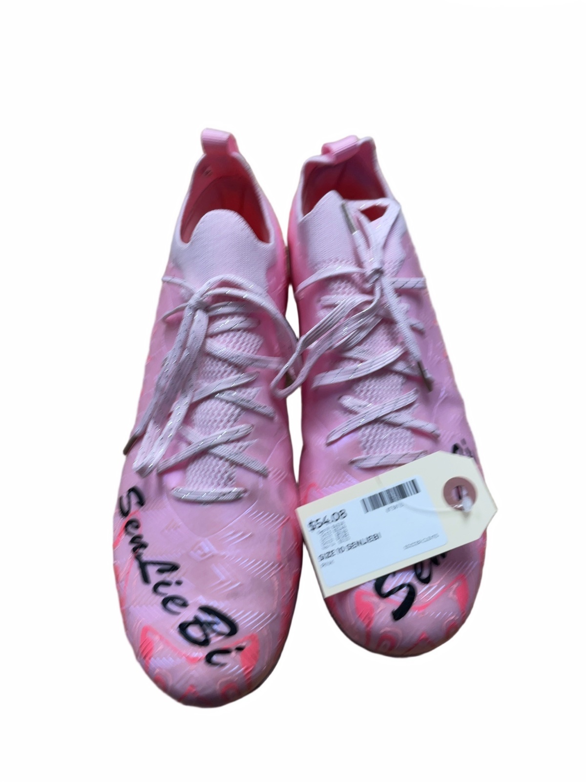 Senliebi Soccer Cleats Size 10 Pink