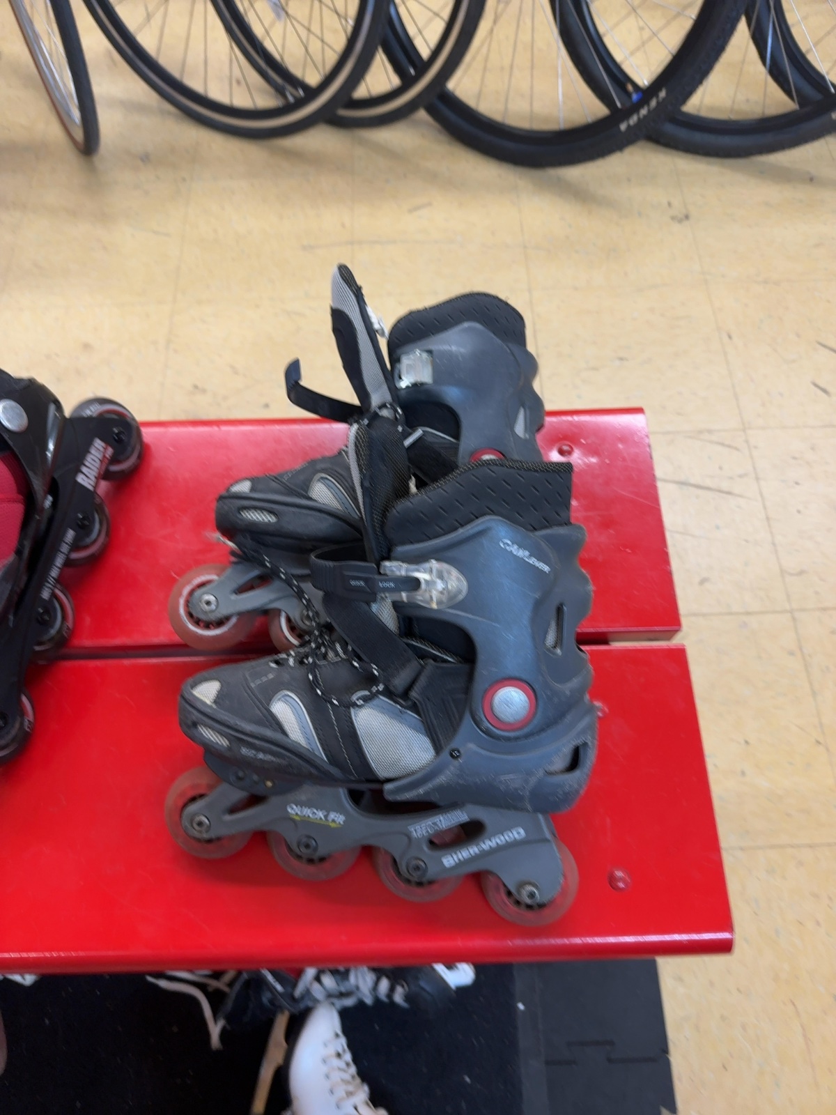 Sher-Wood Quick Fit Adjustable Inline Skates - Size 5-7