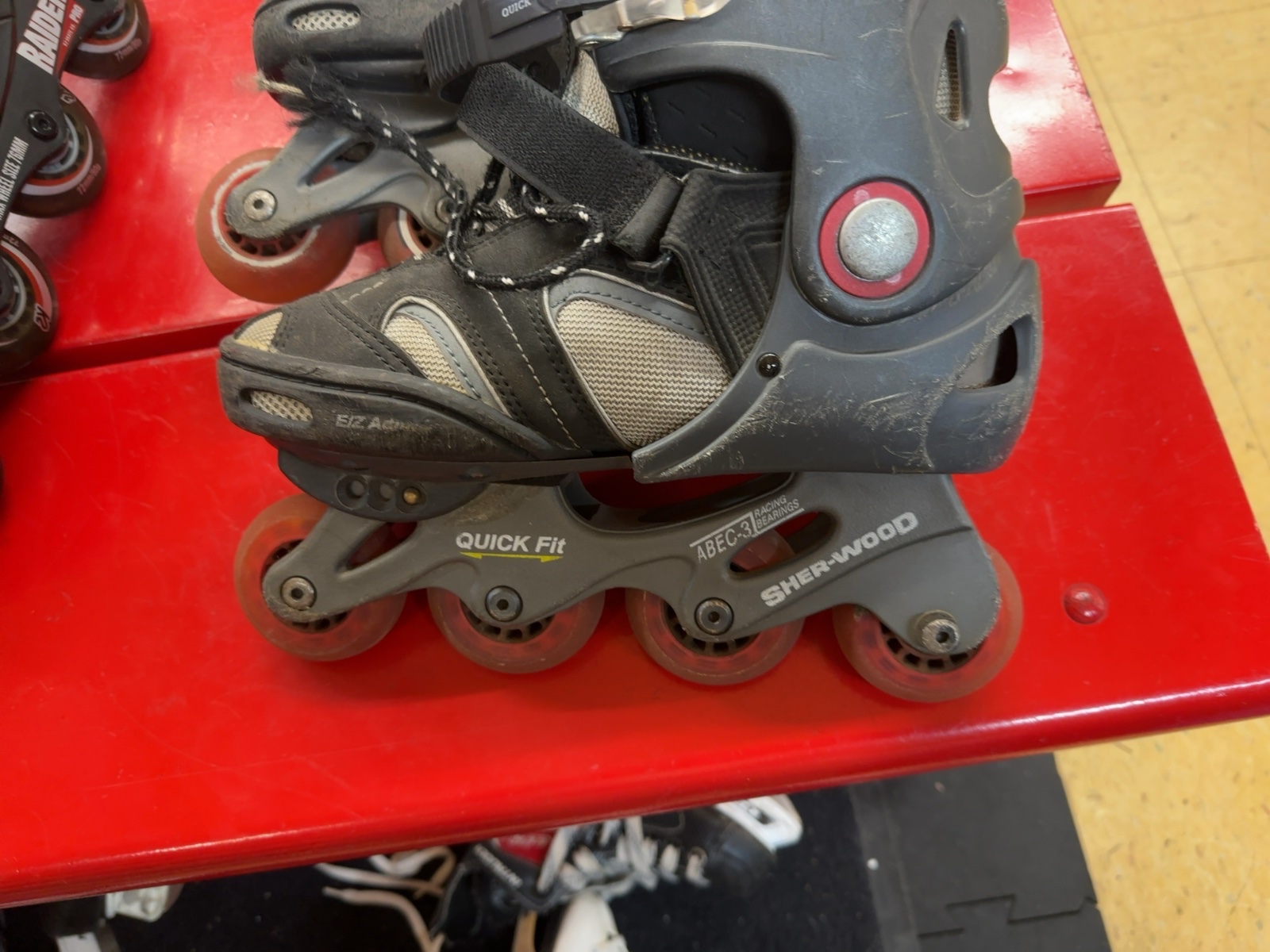 Sher-Wood Quick Fit Adjustable Inline Skates - Size 5-7