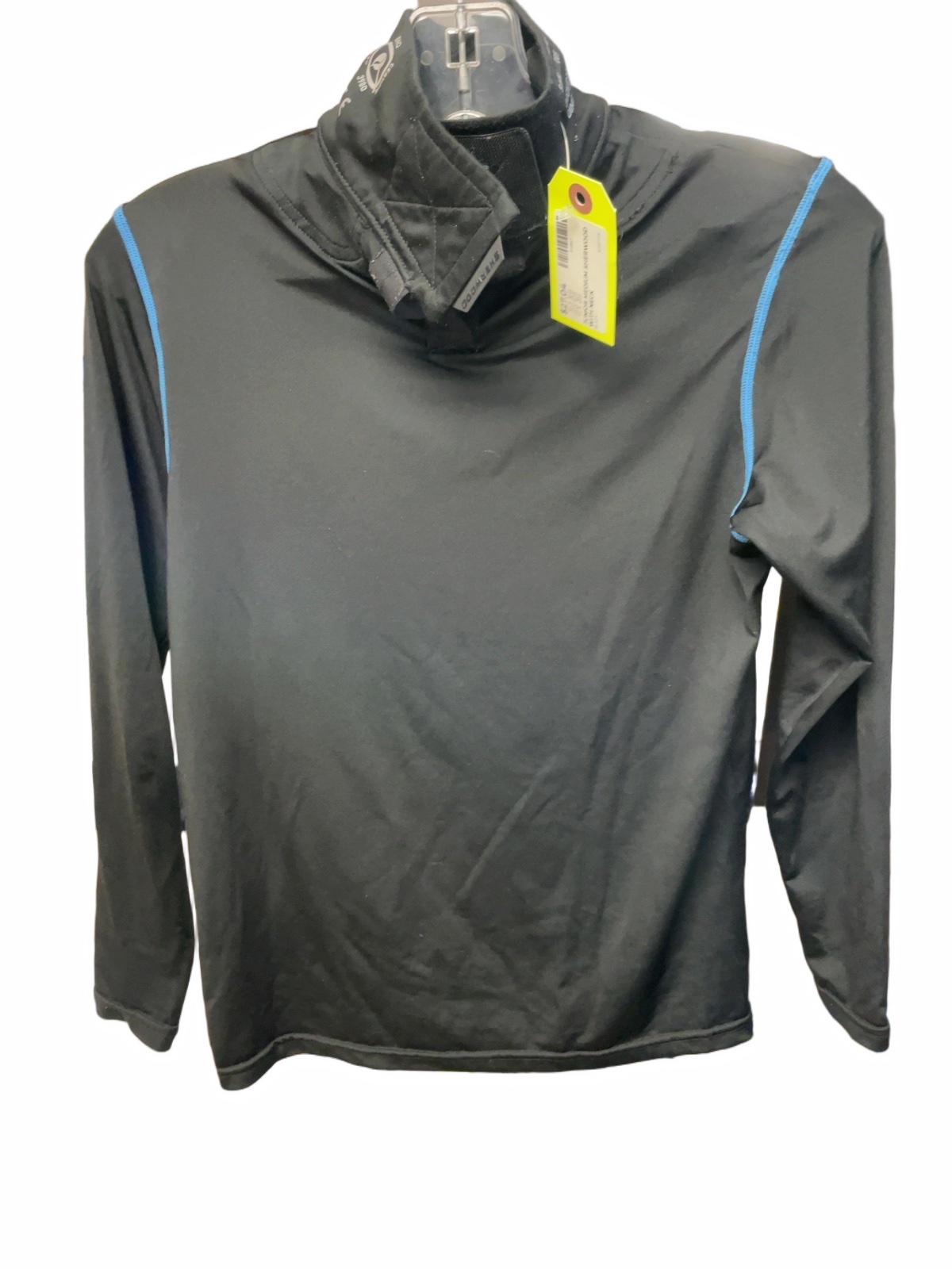 Sherwood Hockey Base Layer with Neck Guard Junior Medium Black - image 1