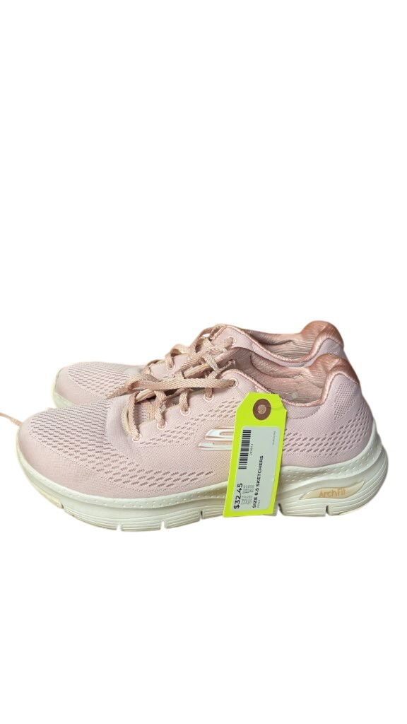 Skechers Arch Fit Women's Running Shoes - Pink - Size 8.5