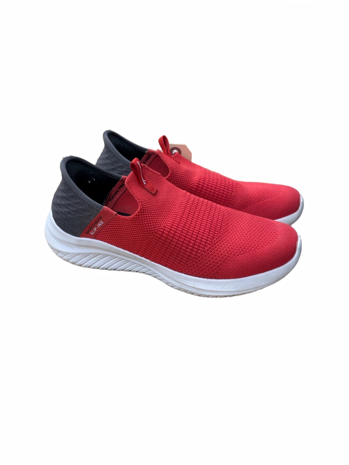 Skechers Hands Free Slip-ins Size 3.5 Red Runners - image 1