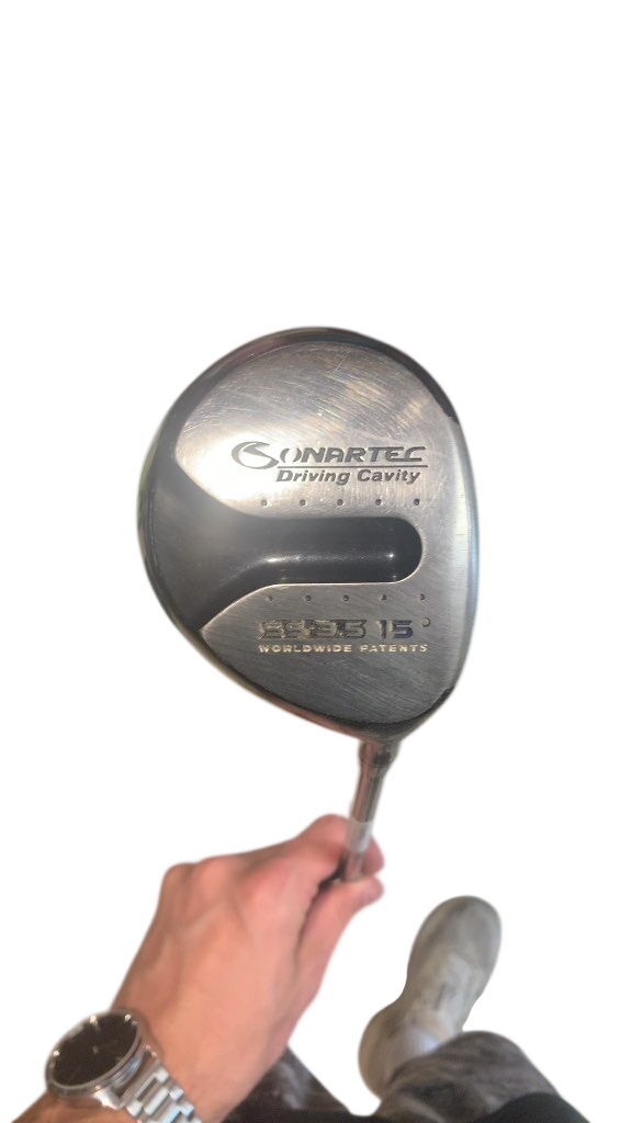 Sonartec SS-3.5 Driving Cavity 15° Fairway Wood - Fujikura Stiff Flex