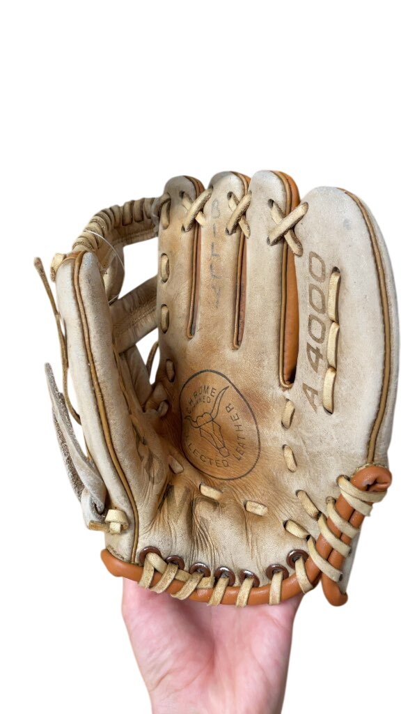 Spalding A4000 8" Left Hand Baseball Glove - Brown - image 1