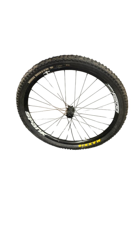 Spank Spike Race 33 27.5" Front Wheel with Maxxis High Roller II Tire - image 1