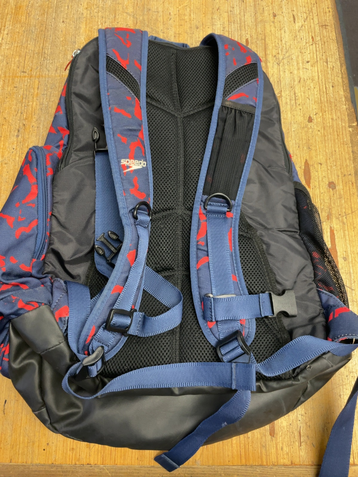 Speedo Teamster 35L Blue/Red Backpack