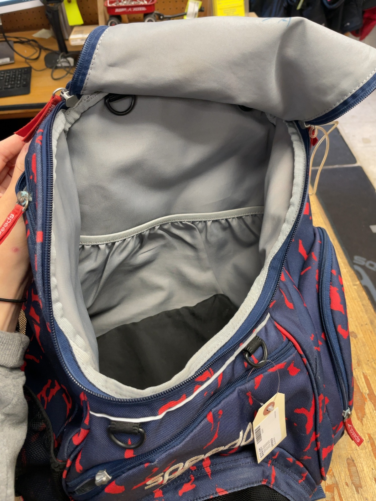 Speedo Teamster 35L Blue/Red Backpack