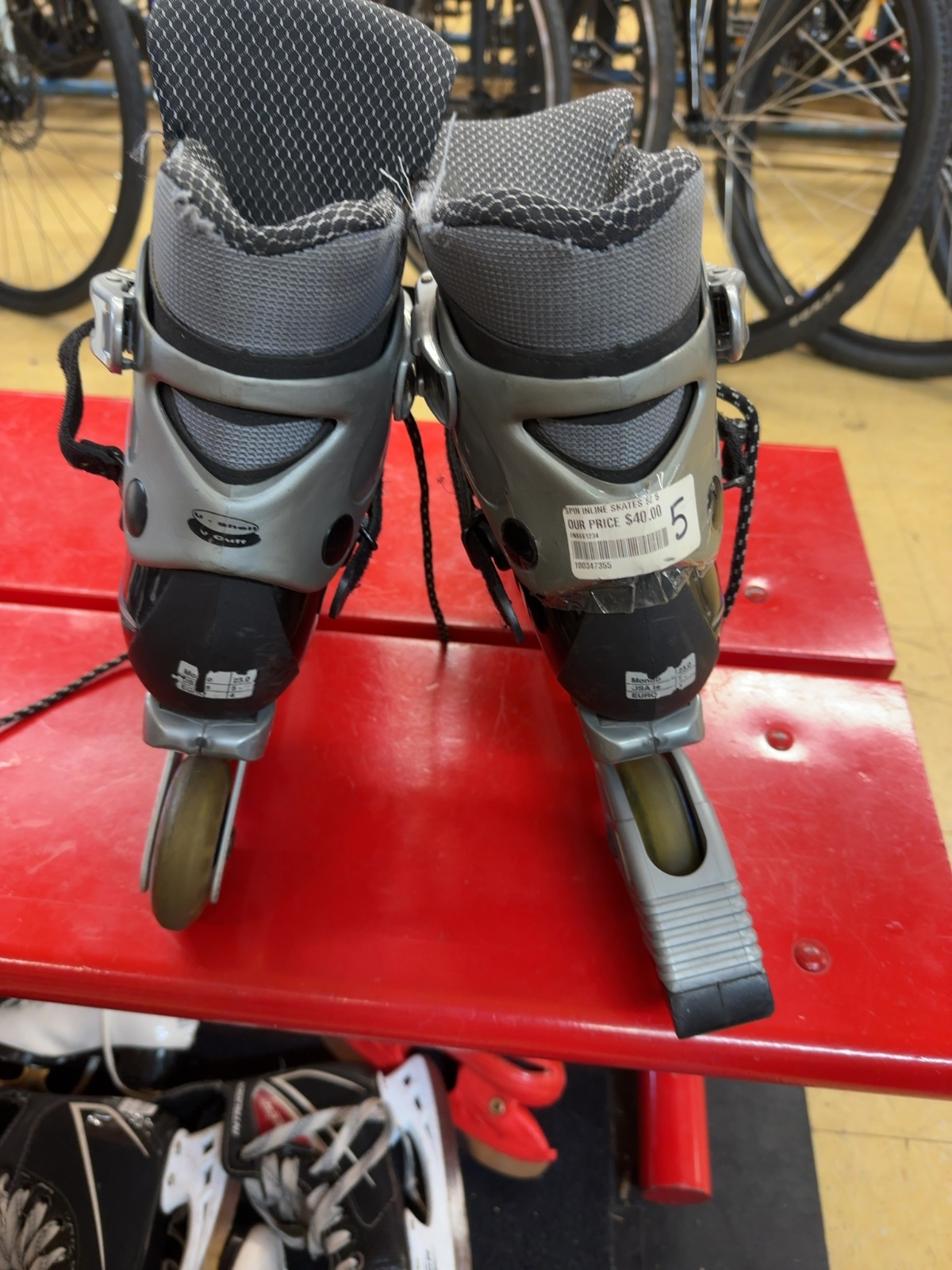 Spin Trainer 2 Inline Skates - Size 5