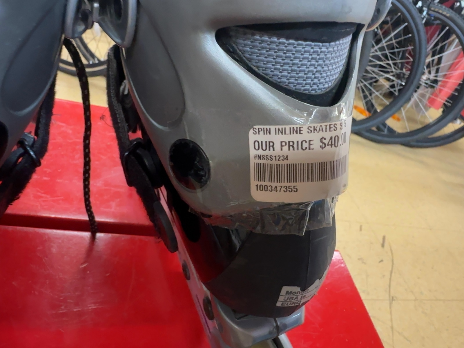Spin Trainer 2 Inline Skates - Size 5