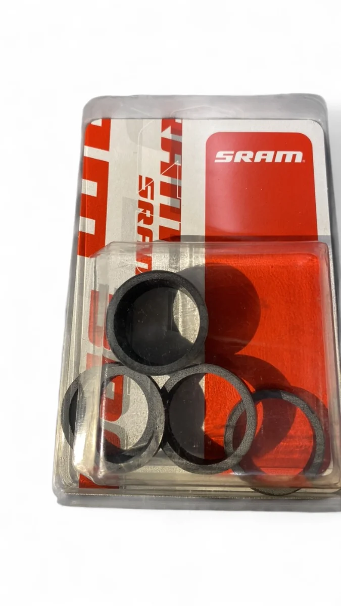 SRAM Headset Spacer Kit Gloss Black New 1-1/8 Inch Carbon - image 1