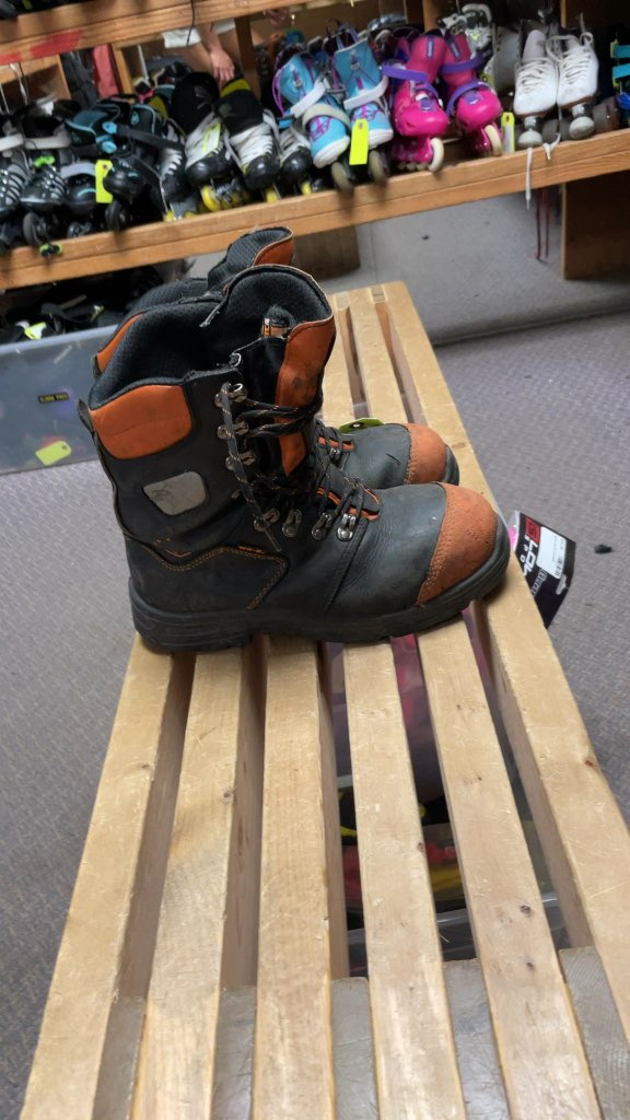 STC Steel Toe Work Boots - Size 9