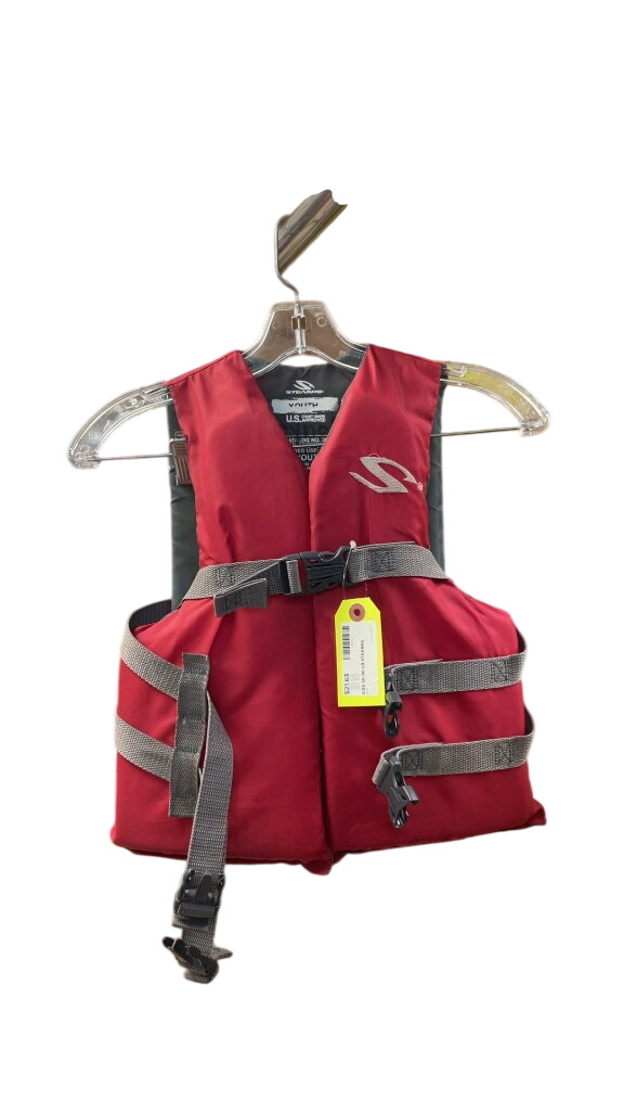 Stearns Youth Life Jacket (50-90 lbs) - Red - image 1