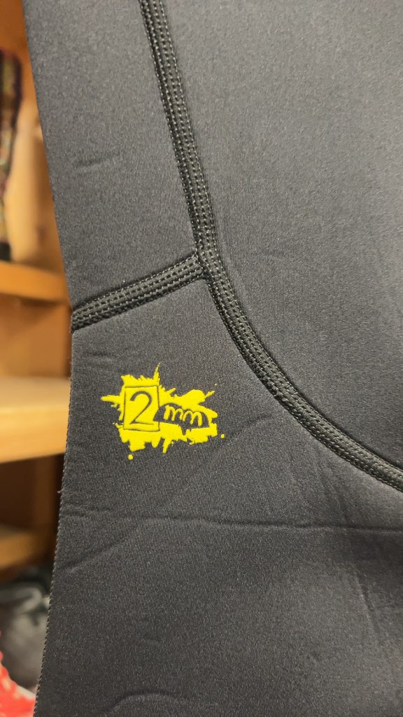 Stohlquist Junior 2mm Shorty Wetsuit - Black/Yellow - Size 7-8