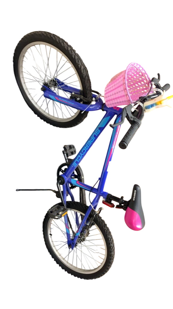Supercycle 20" Kids Mountain Bike - Blue/Pink