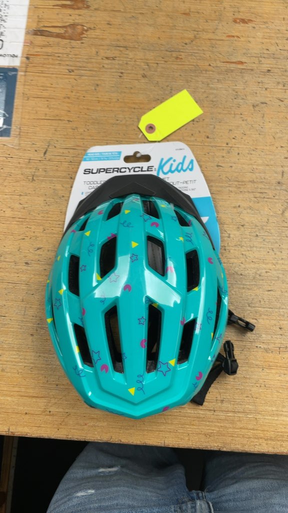 Supercycle Kids Toddler Pursuit Bike Helmet - Teal (50-52 cm)