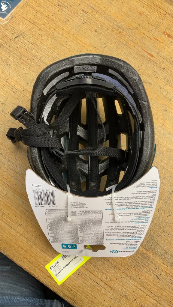 Supercycle Kids Toddler Pursuit Bike Helmet - Teal (50-52 cm)