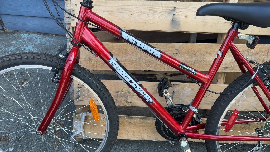 Supercycle SC1800 26" Mountain Bike - Red - 18 Speed