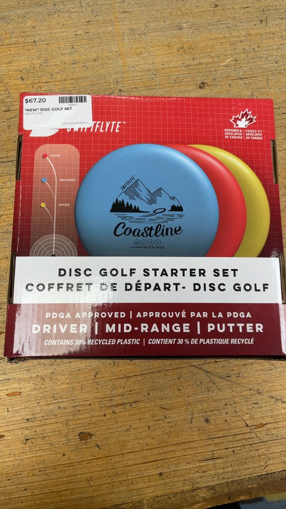 Swiftflyte Disc Golf Starter Set