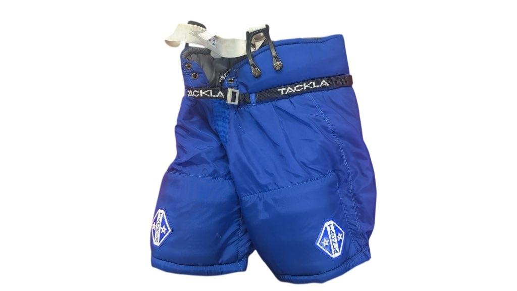 Tackla Hockey Pants Junior Small Blue Used - image 1