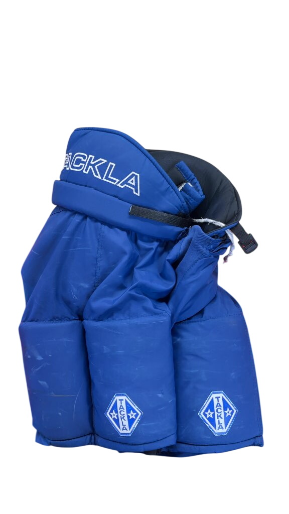 Tackla Hockey Pants Senior Medium Blue Used - image 1