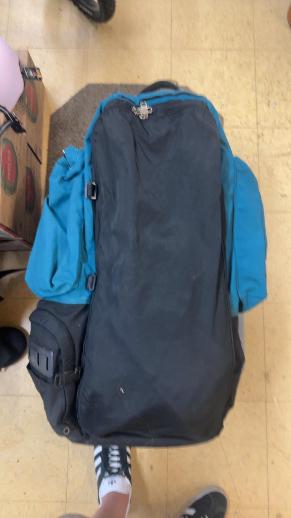 Taiga International Hiking Backpack Transit LG Teal/Black Used Large
