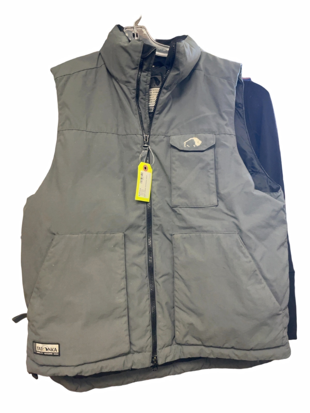 Tatonka Puffer Vest Size Large Grey - image 1