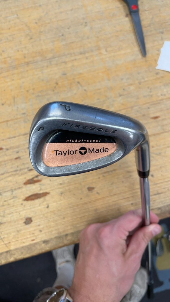TaylorMade FireSole Nickel Steel Pitching Wedge