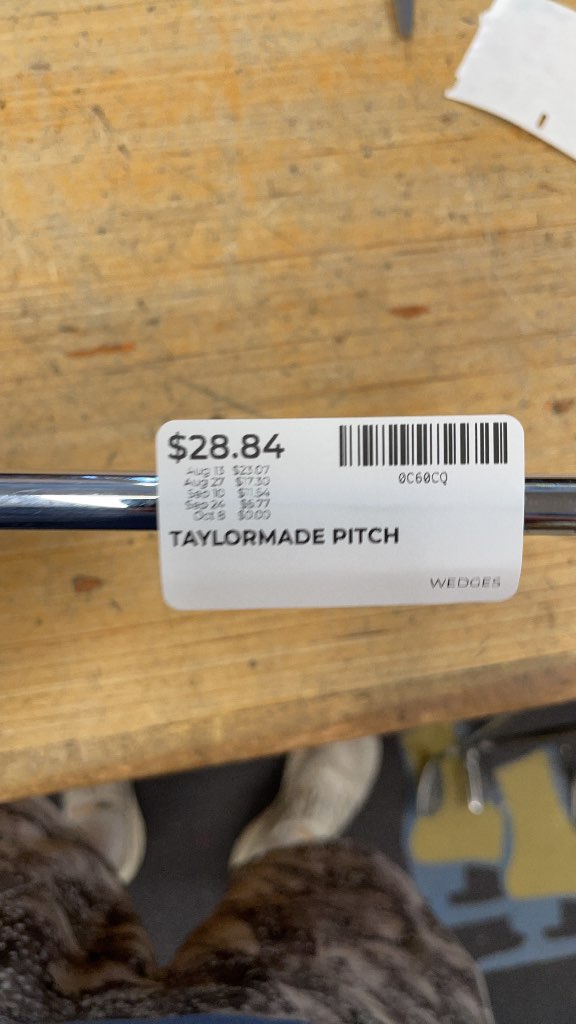TaylorMade FireSole Nickel Steel Pitching Wedge
