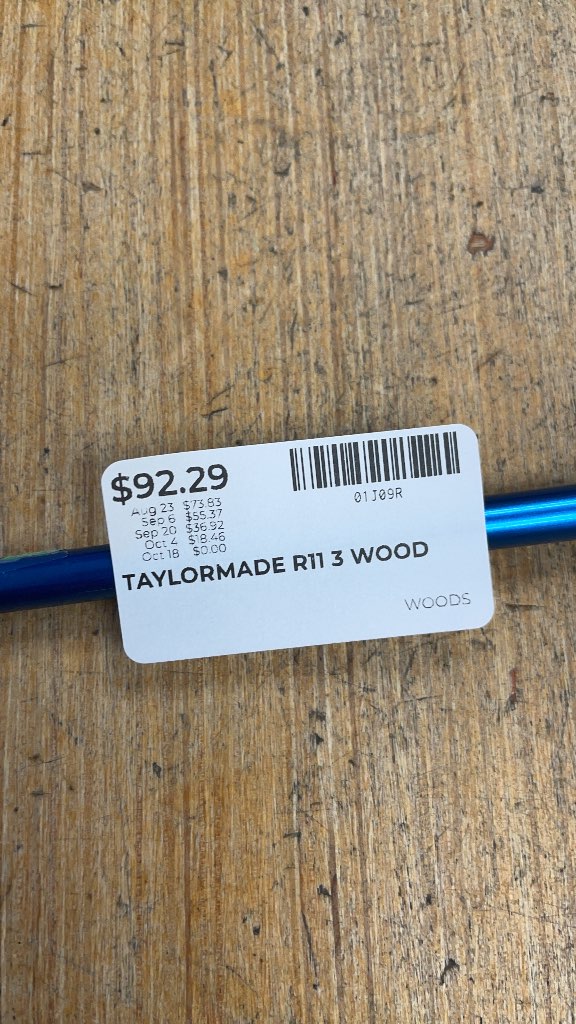 TaylorMade R11 3 Wood