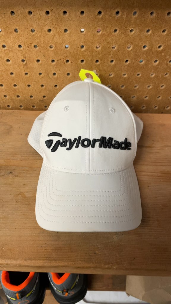 TaylorMade White Golf Hat