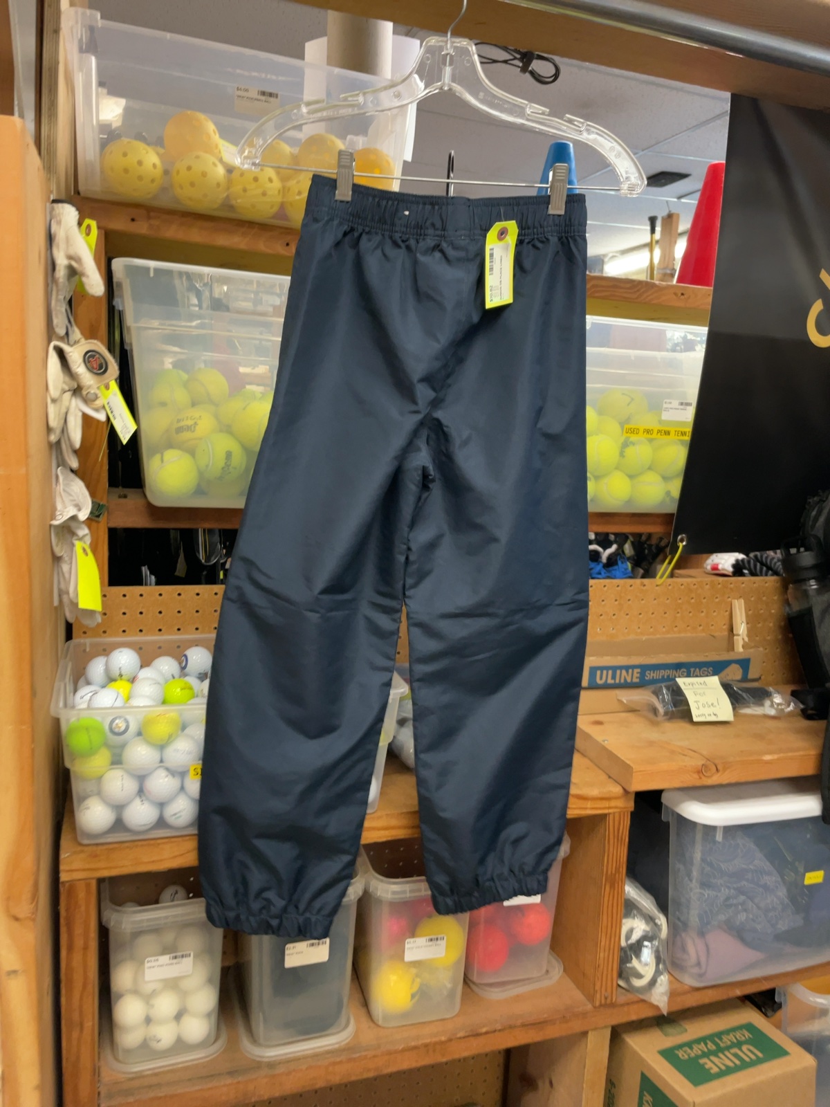 The Children's Place Junior 7/8 Lined Rain Pants - Blue