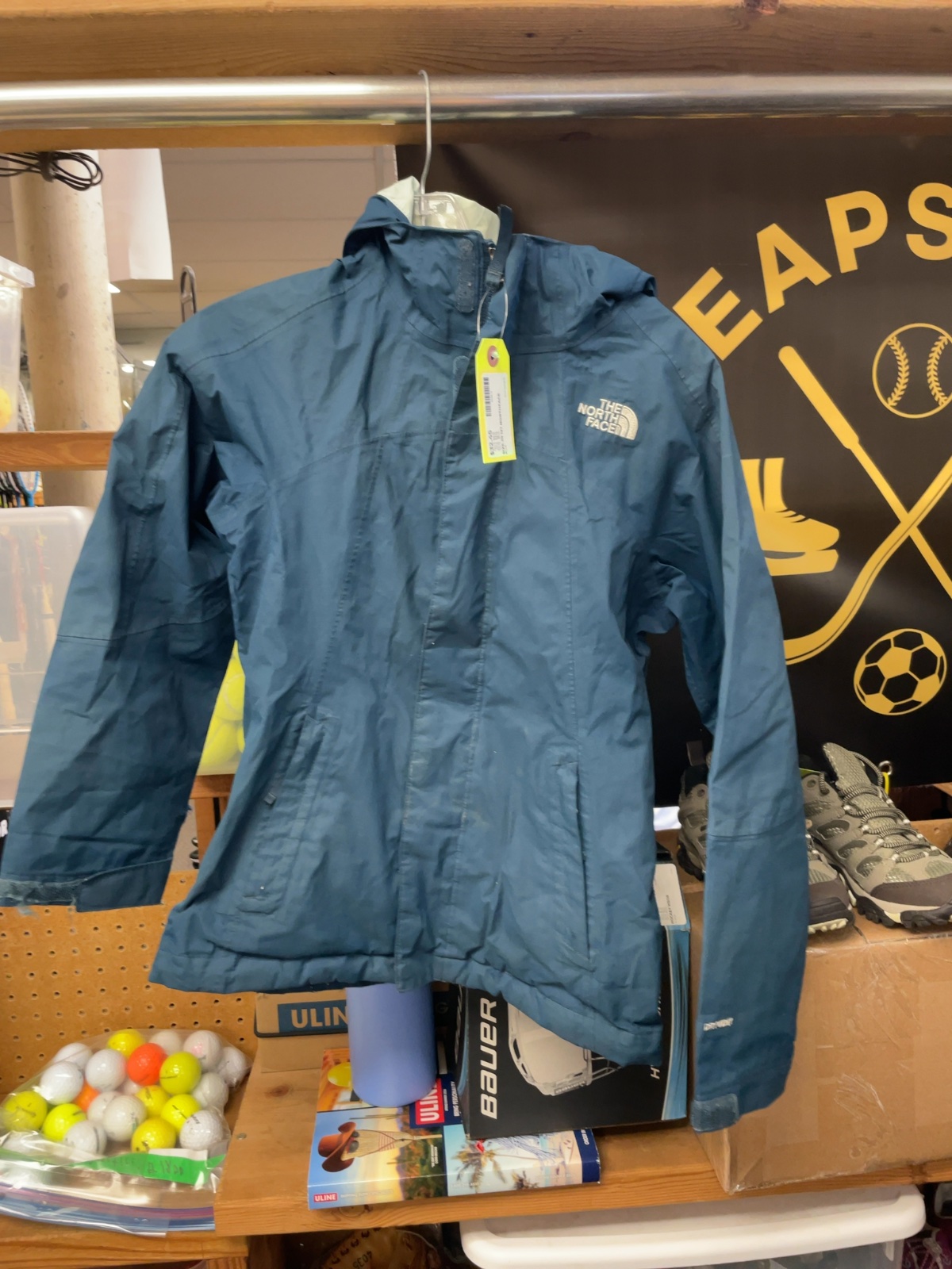 The North Face DryVent Rain Jacket JR 12 Blue