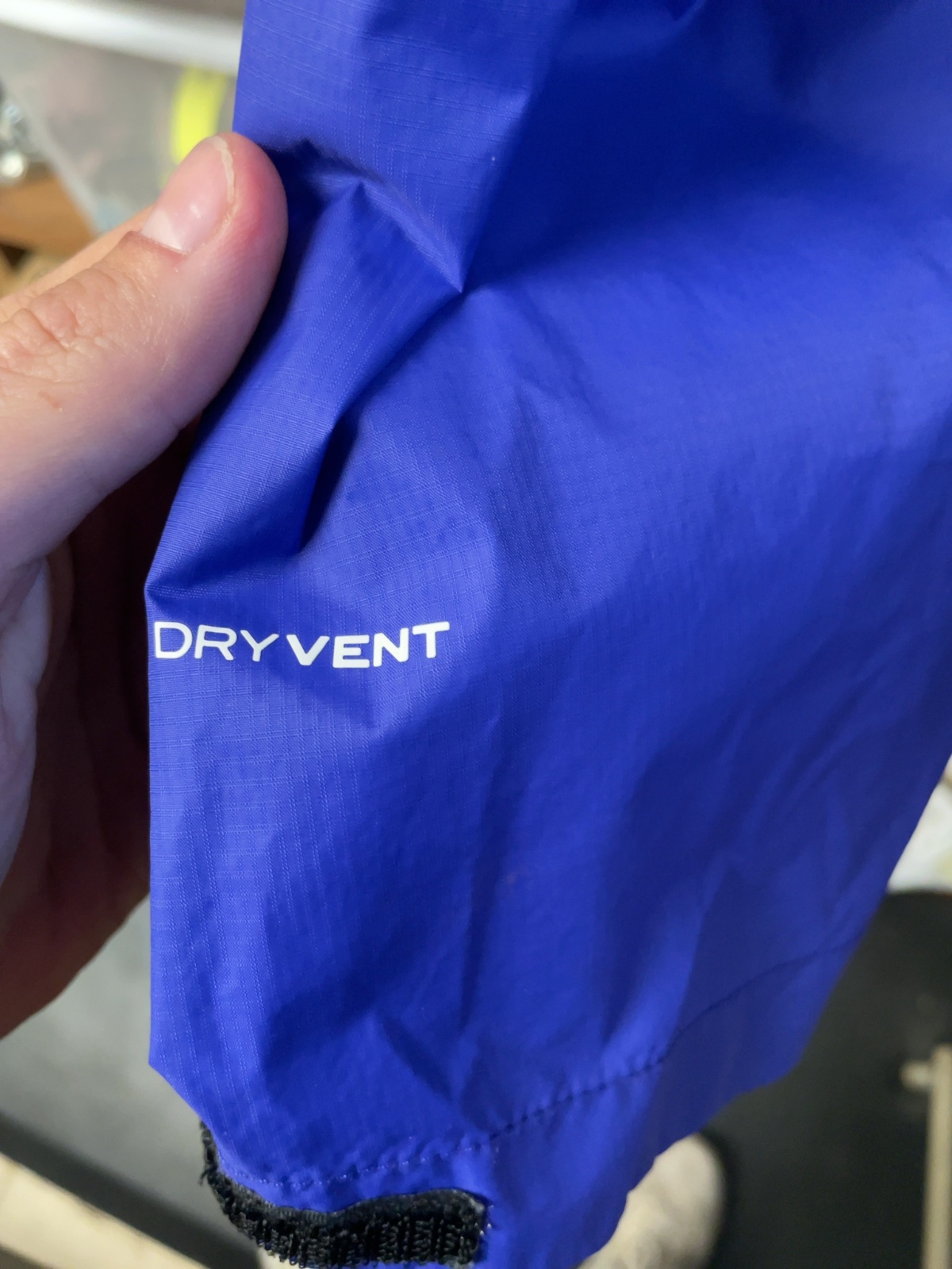 The North Face DryVent Rain Jacket Mens Small Blue