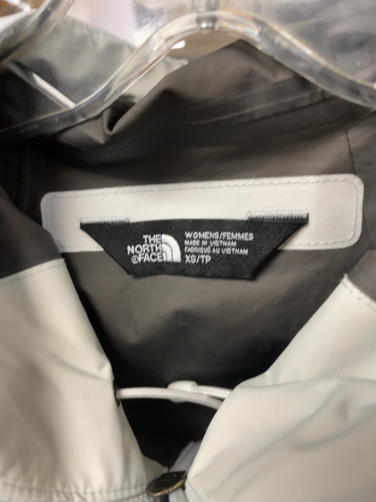 The North Face Gore-Tex Rain Jacket XS Cream