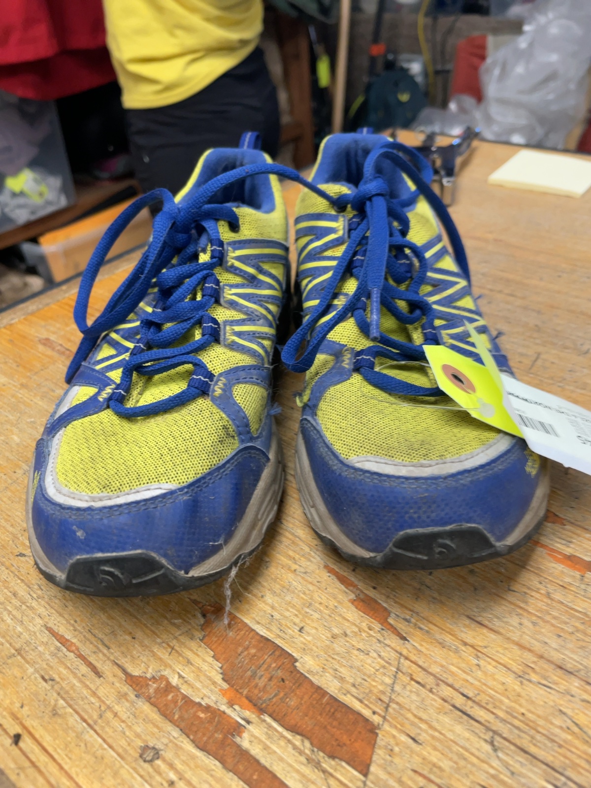 The North Face Hiking Shoes Size 4 Green/Blue