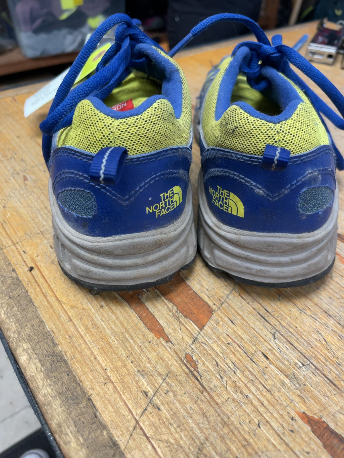 The North Face Hiking Shoes Size 4 Green/Blue