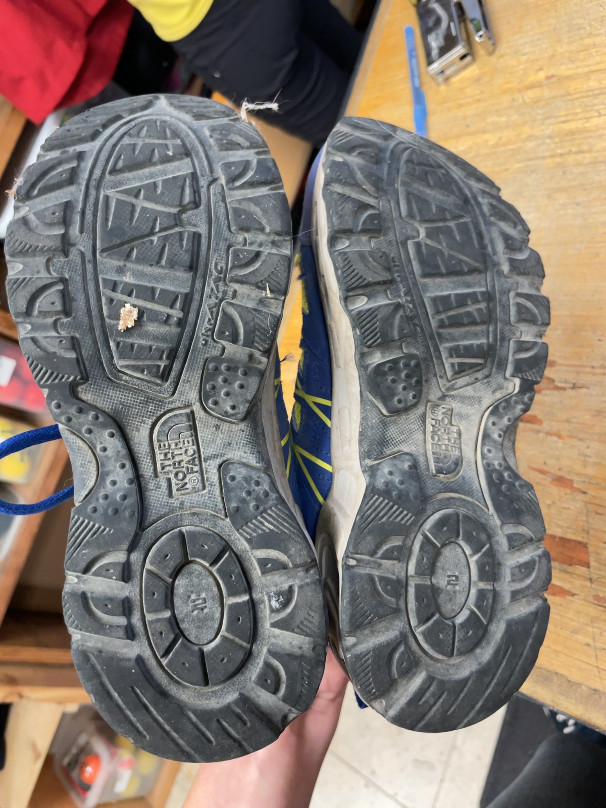 The North Face Hiking Shoes Size 4 Green/Blue