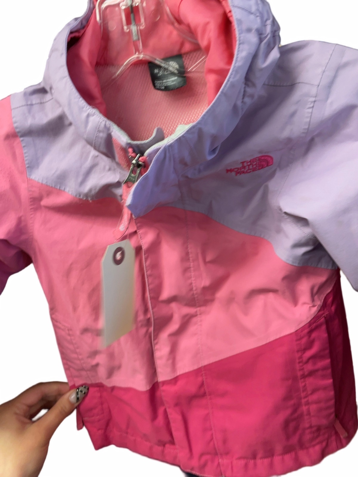The North Face Hooded Jacket JR 3 Pink/Purple - image 1