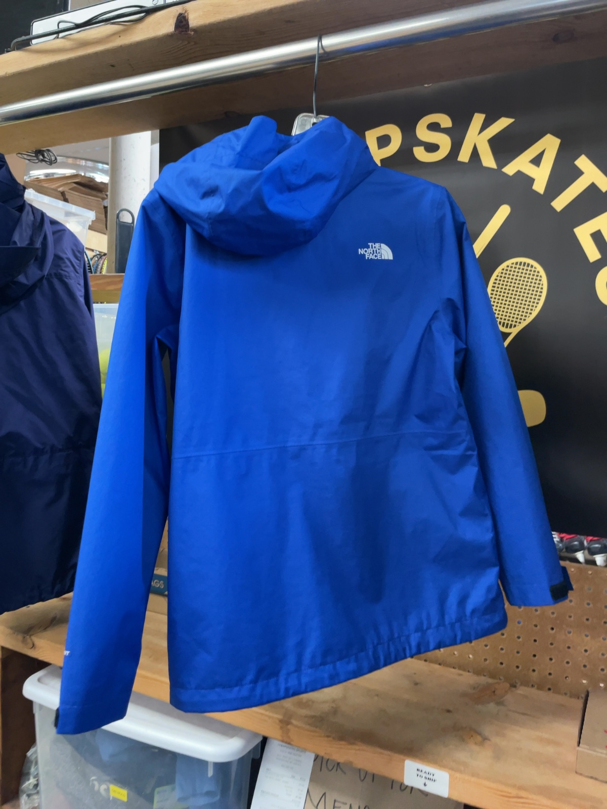 The North Face Junior Blue Rain Jacket Size 14-16