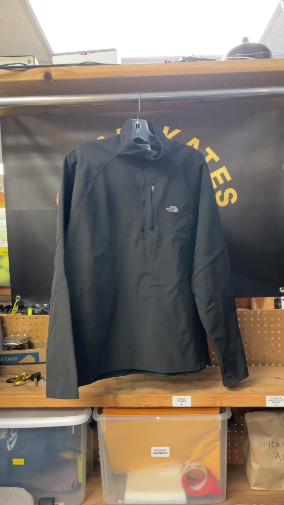 The North Face Men's Large Black Jacket Shell
