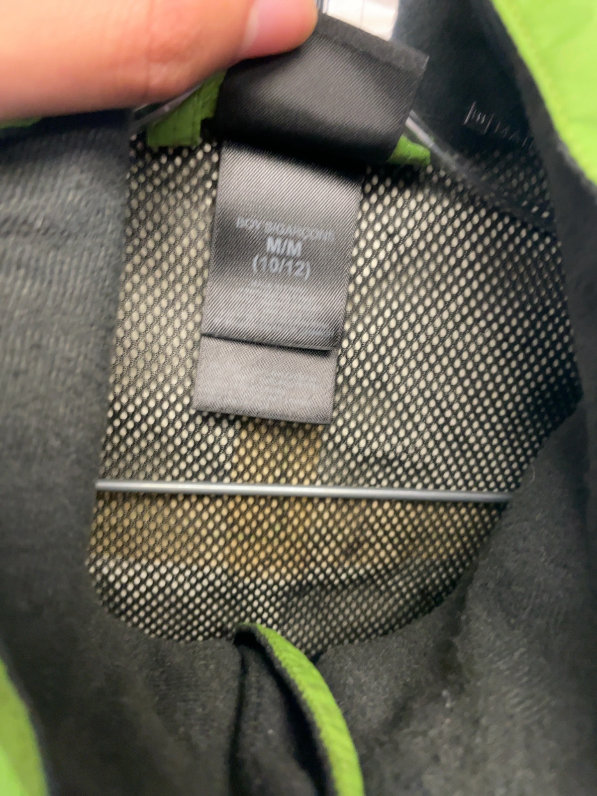 The North Face Rain Jacket JR 10/12 Green
