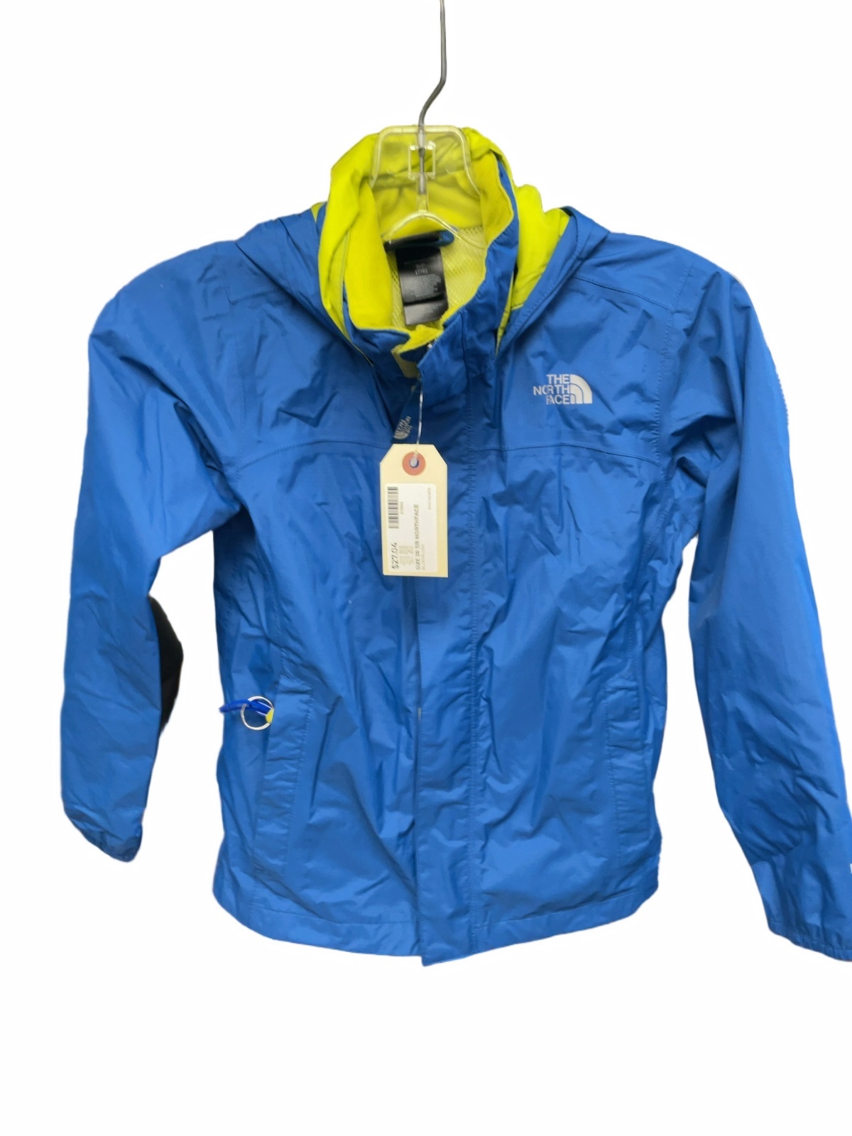 The North Face Rain Jacket JR 7/8 Blue/Yellow