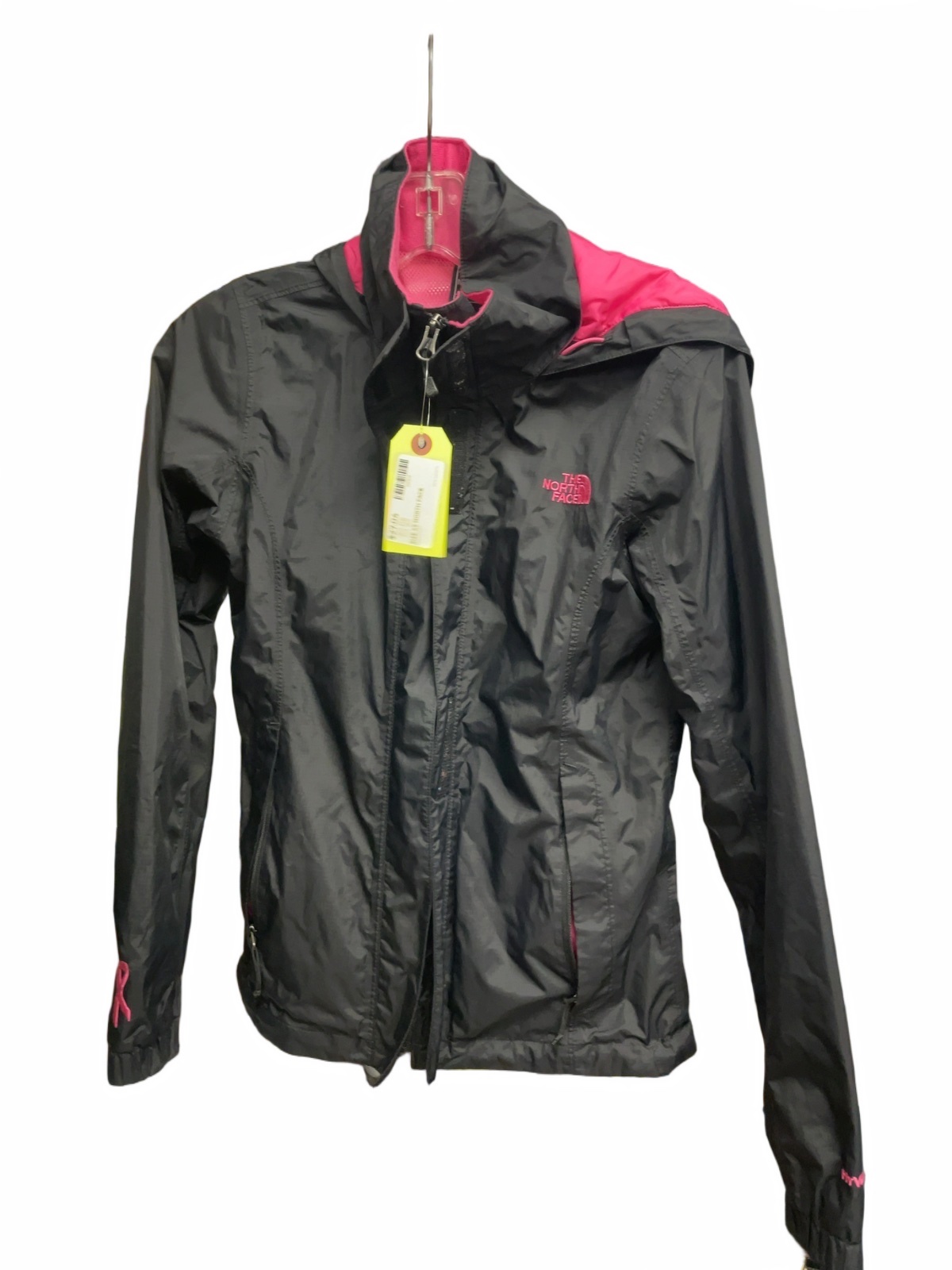 The North Face Rain Jacket XS - Black/Pink