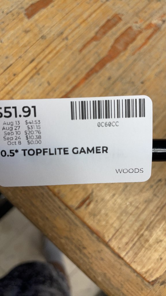 Top-Flite Gamer Tour 10.5* Driver