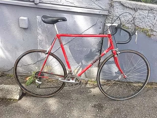 Trek Road Bike 400 Vintage Used Red - image 1